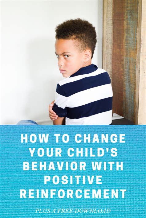 How To Change Your Childs Behavior With Positive Reinforcement Kids