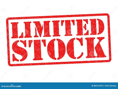 Limited Stock Stock Illustration Illustration Of Shopping 88414478