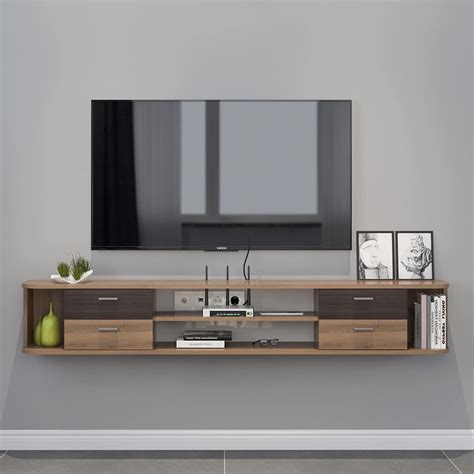 Buy Floating Tv Standwall Mounted Media Console Floating Entertainment