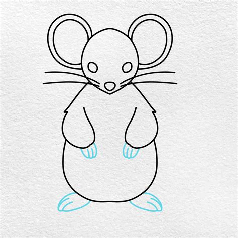 How To Draw A Mouse Helloartsy