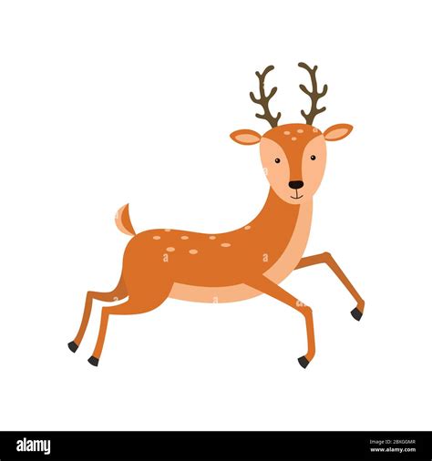 Deer Cartoon Stock Vector Images Alamy