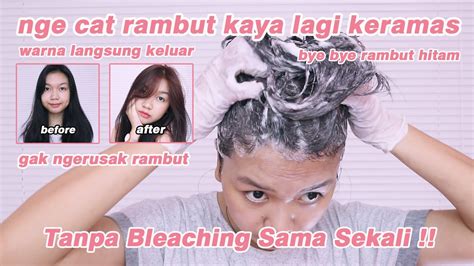 Tutorial Cat Rambut Sendiri Tanpa Bleaching Desty Yufenti Youtube