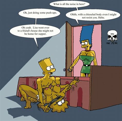 Rule 34 1girls 2girls Bart Simpson Bed Breasts Cloth Gag Dialogue