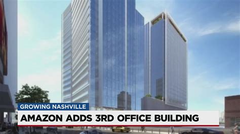 Growing Nashville Amazon Opens Third Office In Nashville Youtube