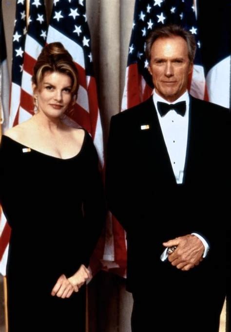 Clint Eastwood Rene Russo In The Line Of Fire Clint Eastwood Clint Rene Russo