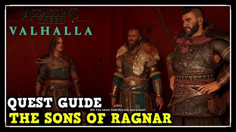 Assassin S Creed Valhalla The Sons Of Ragnar Quest Chapter The