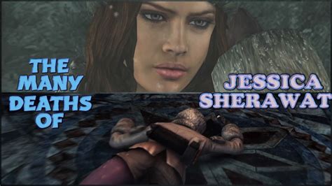 The Many Deaths Of Jessica Sherawat Resident Evil Revelations Raid Mode Death Scenes Youtube