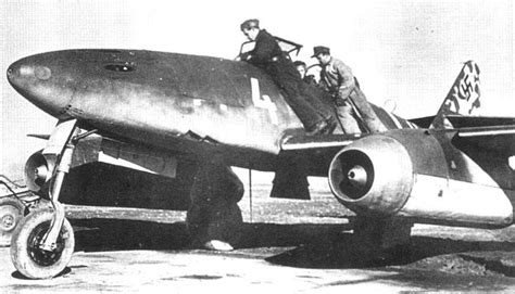 Messerschmitt Me 262a 1a Schwalbe Jg7 White 4 Achmer 1944