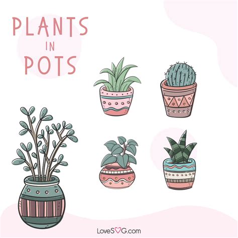 Plants In Pots Sublimation Bundle