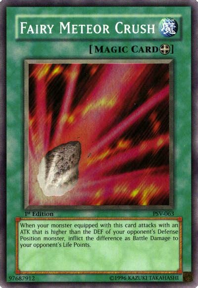 Card Erratafairy Meteor Crush Yu Gi Oh Wiki Fandom