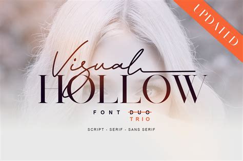 Visual Hollow Font Free Download