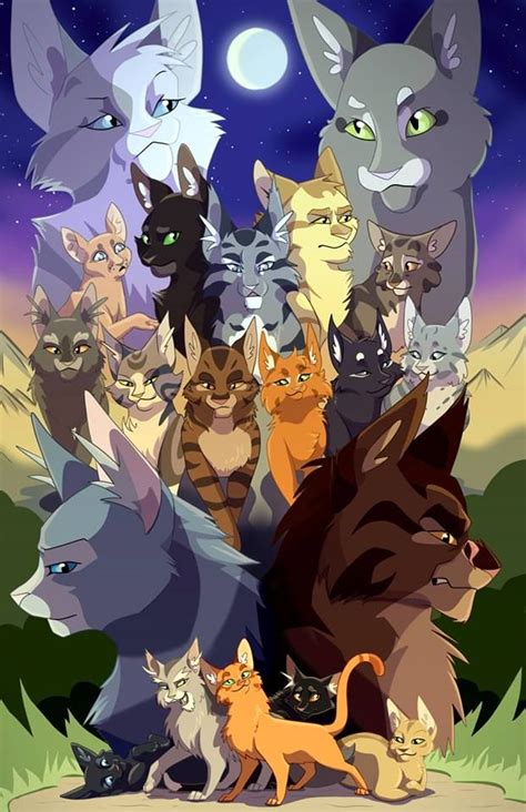 Found This Cool Warrior Cats Fanart On Facebook Drawn By Tennelle