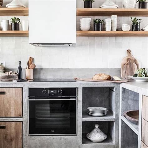 Una cocina rústica de obra. Estilo bohemio en Marsella | Cocinas de obra, Cocinas ...