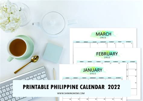 2022 Philippines Calendar Spreadsheet Template Free Printable Templates