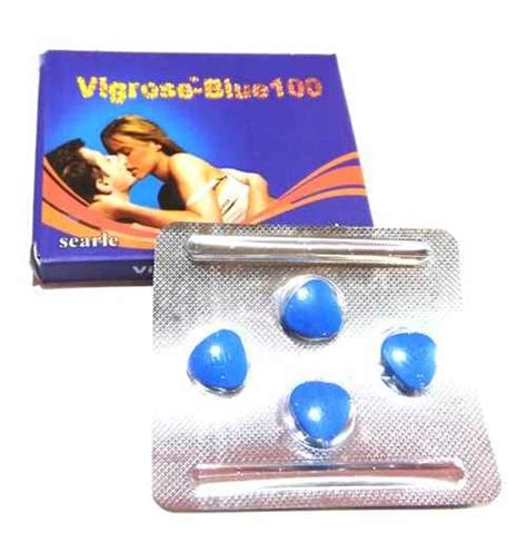Vigrose Blue 100 Mg Tablets For Men Sex Enhancement Long Lasting Pills