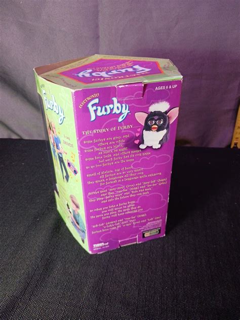 Original 1998 1st Edition Furby Model 70 800 Pink And Grey New In The