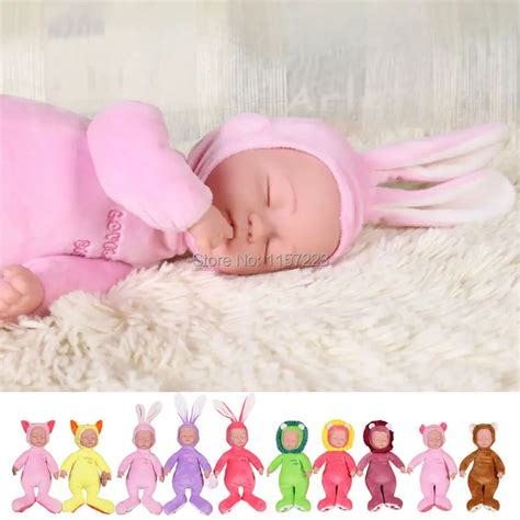 Animal Silicone Baby Doll Singing Simulated Babies Sleeping Reborn