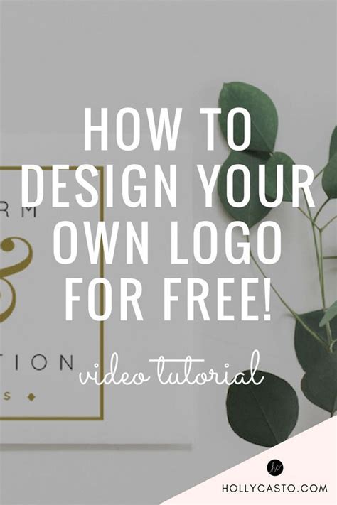 25 Bästa Create Own Logo Idéerna På Pinterest Blog Logo