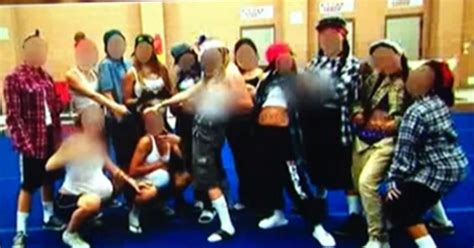 Offensive Gang Themed Photo Puts Cheerleaders On Hiatus