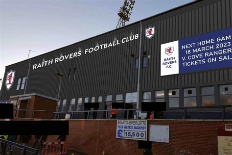 Raith Rovers New Owners Unveil New Look For Starks Park Stadium