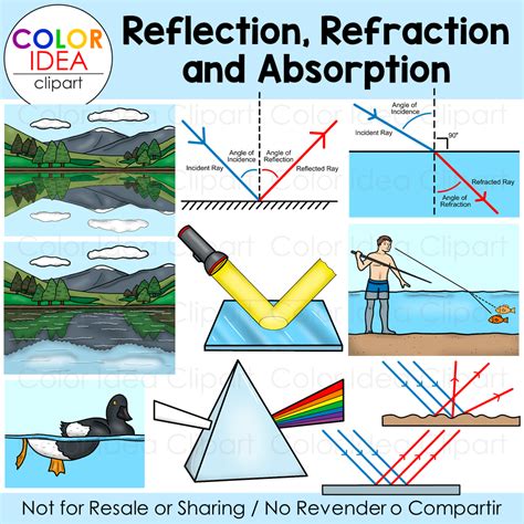 Reflection Refraction Abd Absorption Made By Teachers