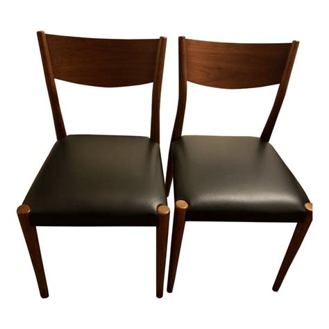 Selling both chairs with west elm silouette marble/brass dining table listed separately on the site, also brand new. Modern West Elm Black Leather Chairs - A Pair | Black ...