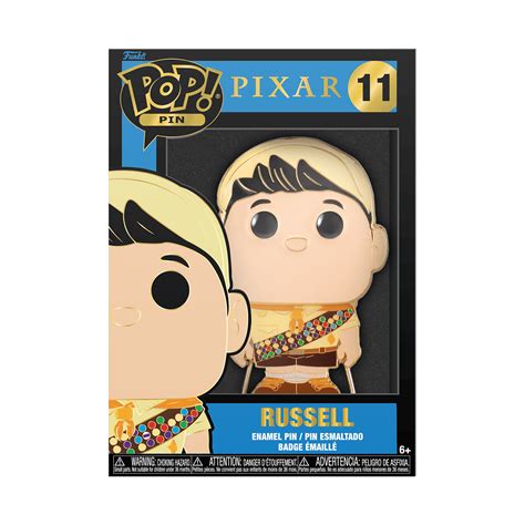 Buy Pop Pins Russell At Funko