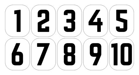 10 Best Large Printable Numbers 0 9 For Free At