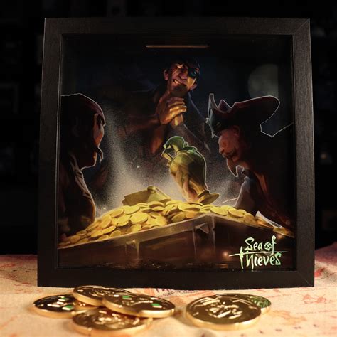 Sea Of Thieves Gold Hoarders Glass Money Box Vinceron