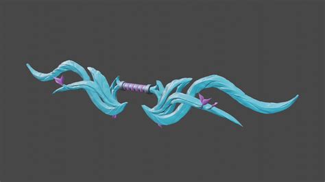 Spirit Blossom Kindred Bow League Of Legends Lol Cosplay Print 3d Model