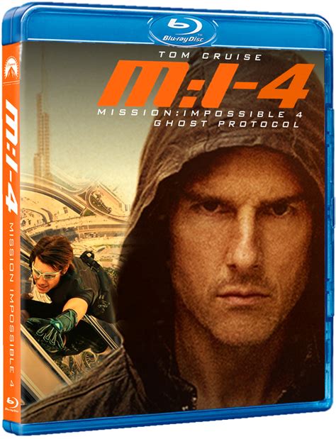 Mission Impossible 4 Ghost Protocol Blu Ray Cover By Mattoliver21 On