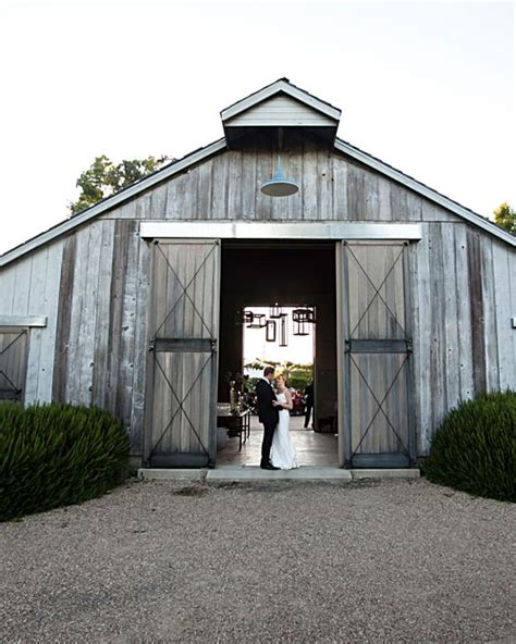 A Formal Rustic Purple Colored Wedding In A Barn In California