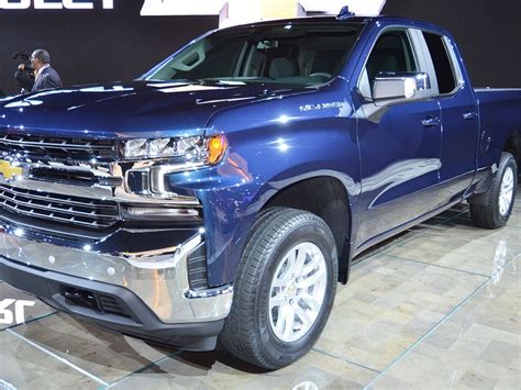 2019 Chevy Silverado With 4 Cylinder Engine Rated At 21 Mpg Combined