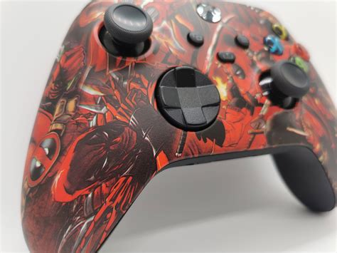 Deadpool Xbox Series Xs Wireless Controller And Xbox One Custom