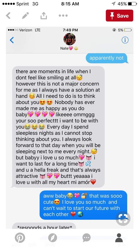 Pin By Jay Jones⚜️ On Cute Bae Messages Cute Texts For Him