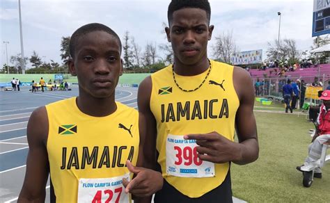 jamaica wins 6 medals including 4 gold in 400 metre hurdles at carifta games