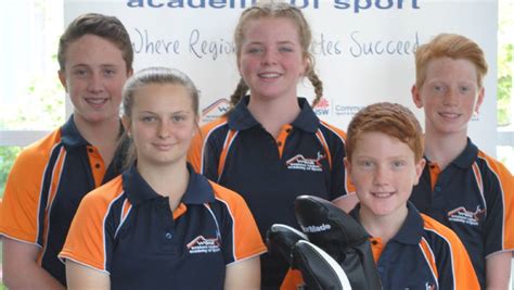 Peter o malley fotos stock. Western Region Academy of Sport golfers part of big Peter ...