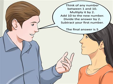 how to read someone s mind with math math trick wikihow