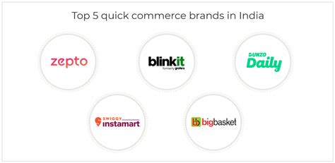 Top 5 Quick Commerce Brands In India Storehippo