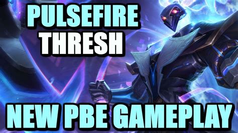 Pulsefire Thresh Skin Gameplay League Of Legends Lol Youtube