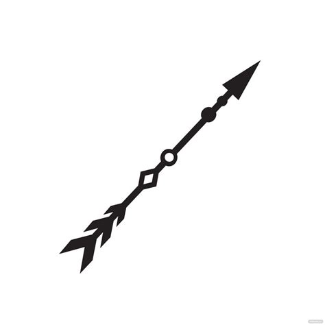 Black And White Tribal Arrow Clipart In Psd Illustrator Eps Svg 