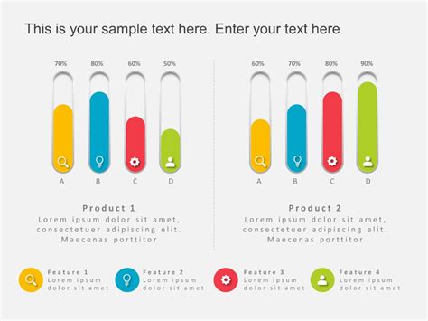 Product Comparison Graph Charts Powerpoint Templates Powerpoint