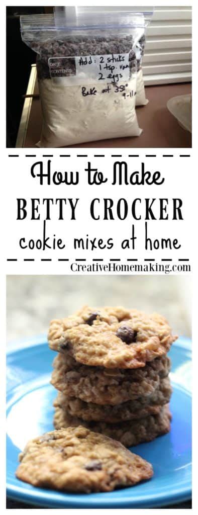 The book is filled with color photos and easy to read recipes. Copycat Recipe: Betty Crocker Cookie Mixes - Creative ...