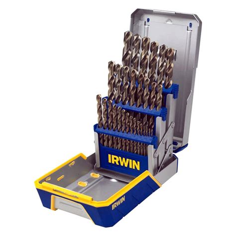 Irwin® 3018002b 29 Piece Cobalt M 42 Metal Index Drill Bit Set