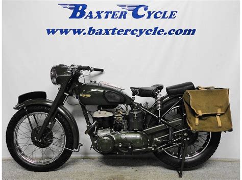 1955 Triumph Trw Military 500 For Sale On 2040 Motos