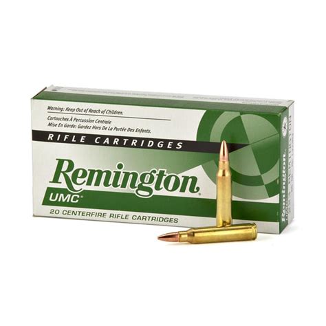 Remington Umc Ammunition 223 Remington 55 Grain Full Metal Jacket 20p