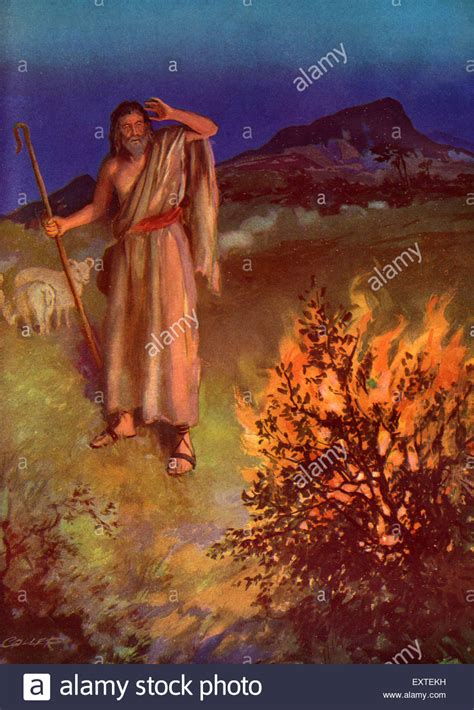 Moses And The Burning Bush Painting At Explore