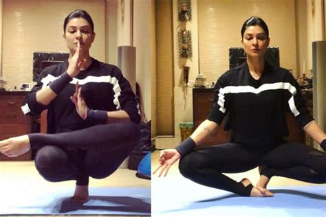 Workout Weekend Sushmita Sen Redefines The Art Of Balancing In Her