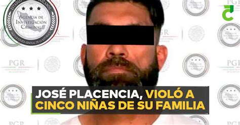 José Placencia Violó A Cinco Niñas De Su Familia