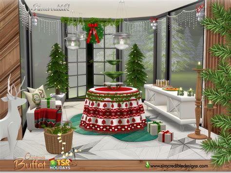 The Sims Resource Holiday Wonderland Christmas Buffet